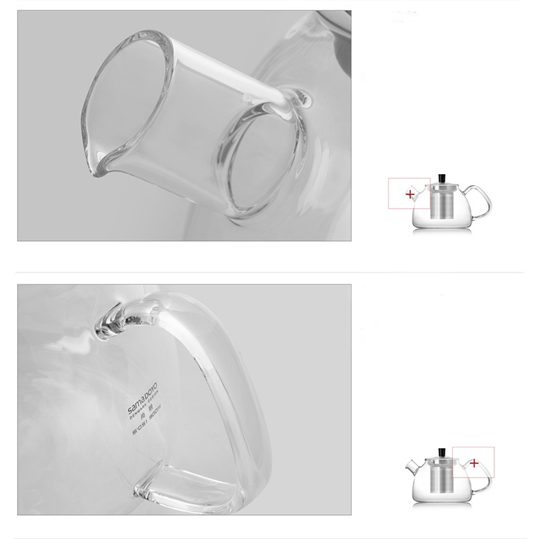 Bình lọc trà inox Samadoyo S051