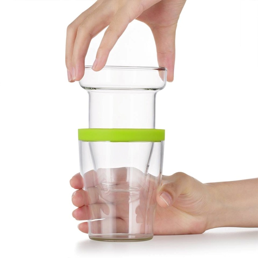 Ly 2 lớp xanh Samadoyo S081A 300ml