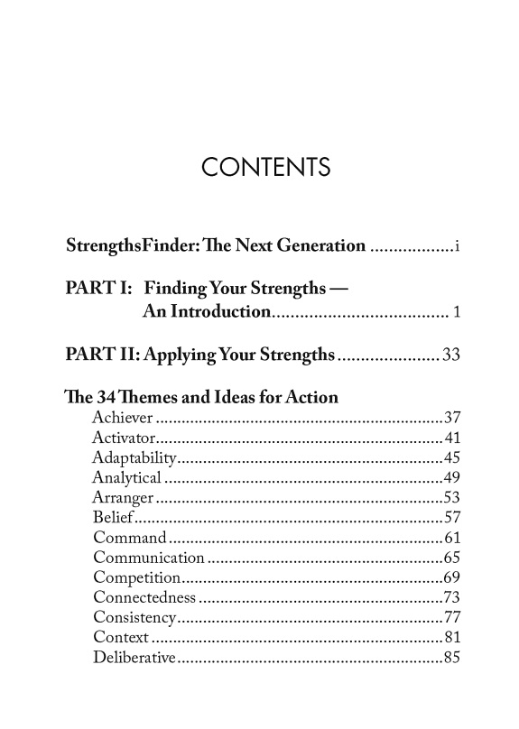 StrengthsFinder 2.0