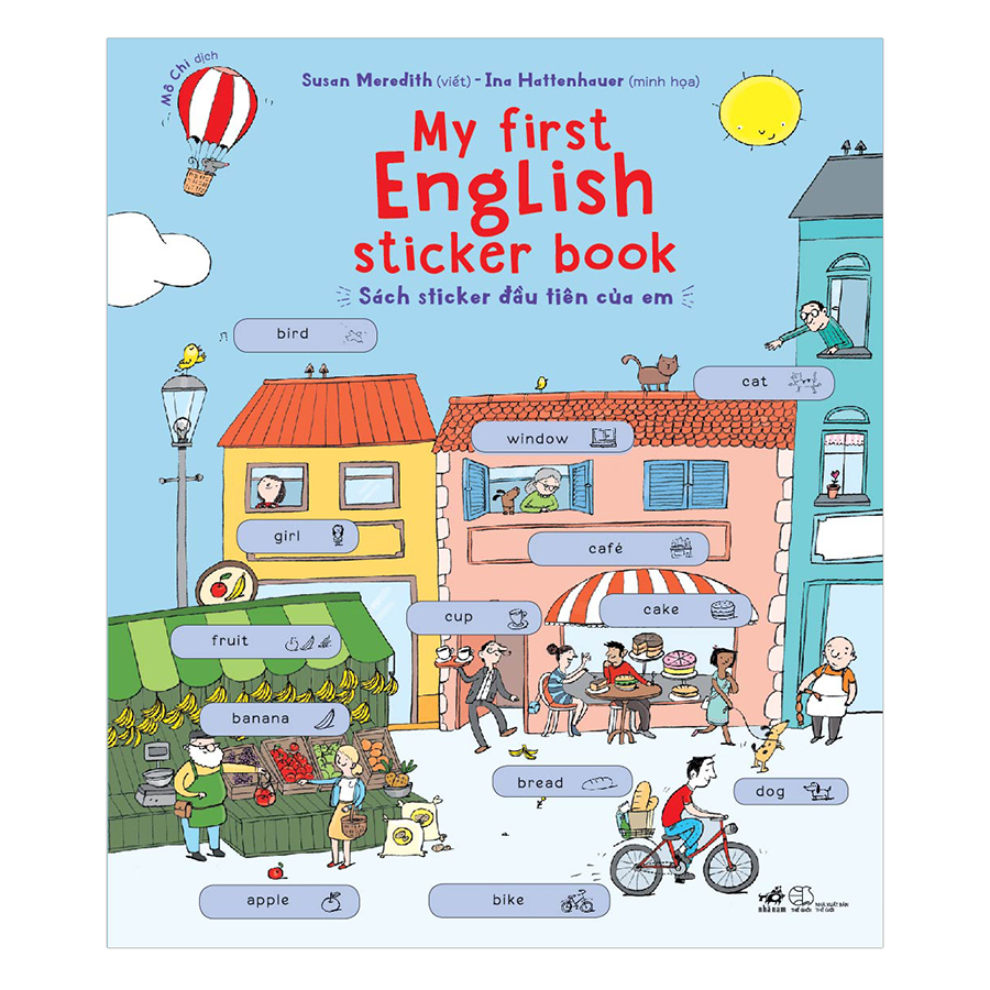 My First English Sticker Book - Sách Sticker Đầu Tiên Của Em