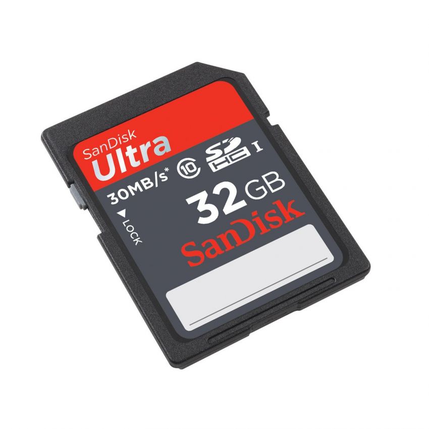 Thẻ Nhớ SanDisk Ultra SDHC 32GB - Hàng Chính Hãng