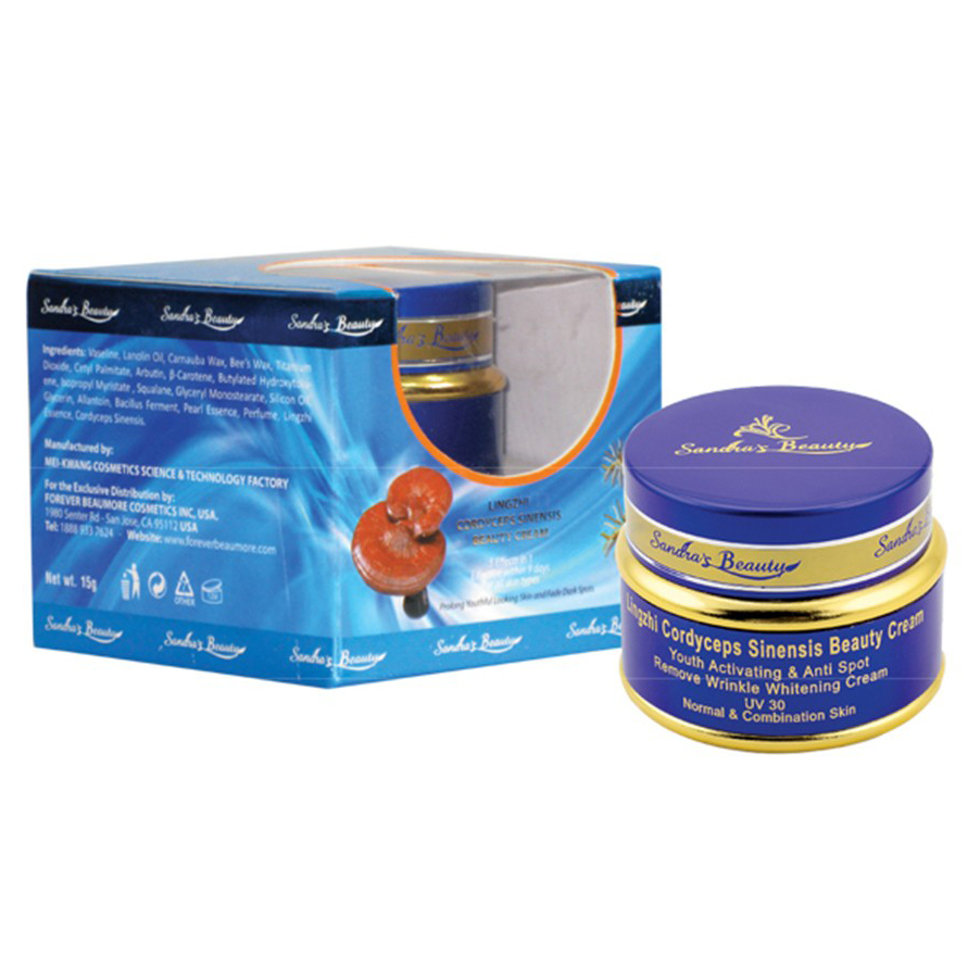 Kem Dưỡng Da Sandra Ling Zhi Cordyceps Sinenis Beauty Cream - Beaumore TP132