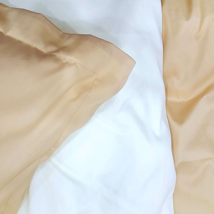 Bộ Ga Gối Cotton Satin Ai Cập Julia 543BK16 - 1m6 x 2m