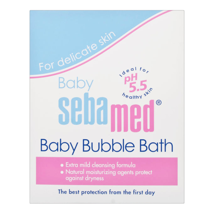 Sữa Tắm Tạo Bọt Dịu Nhẹ Cho Bé Sebamed Baby Bubble Bath pH 5.5 SBB01A (500ml)