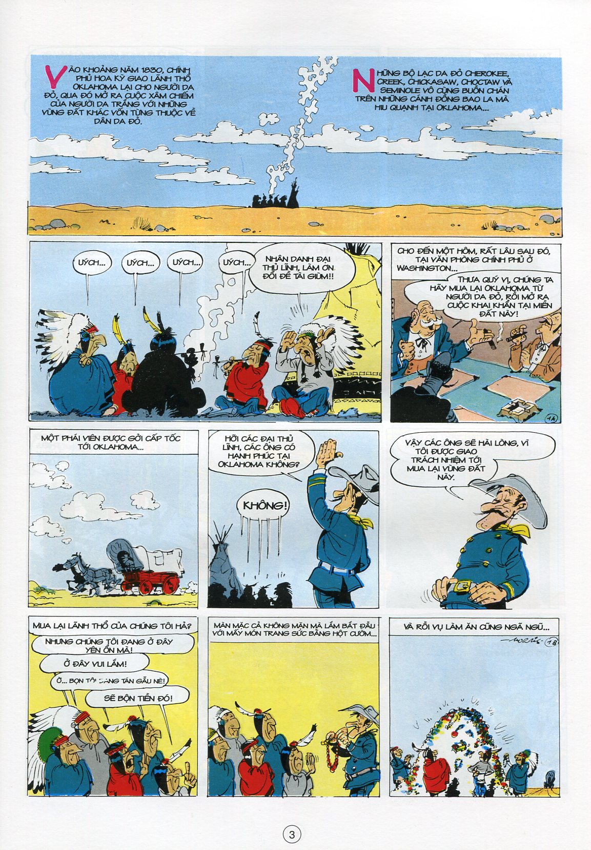 Lucky Luke 24 - Cuộc Đua Tới Oklahoma