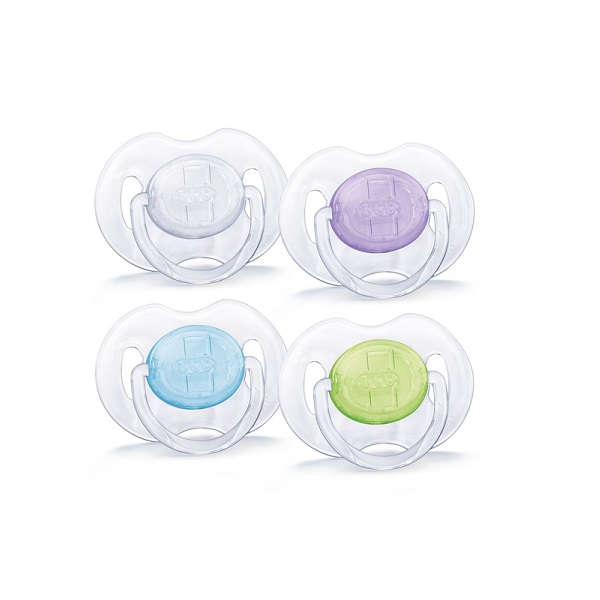 Bộ 2 Ty Ngậm Trong Suốt Philips Avent 170.18