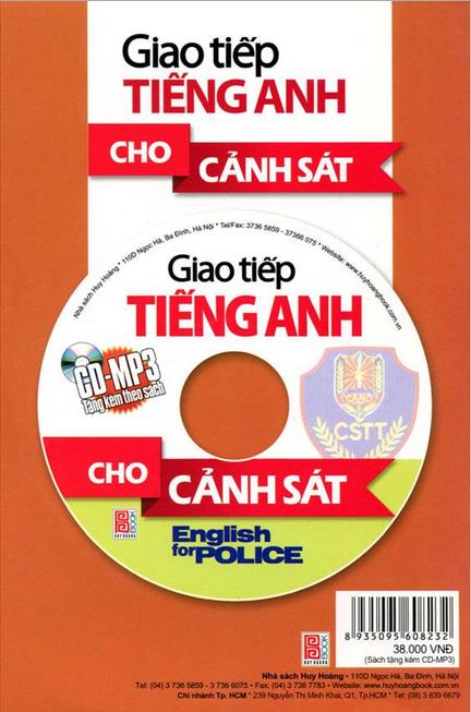 Giao Tiếp Tiếng Anh Cho Cảnh Sát - Kèm CD