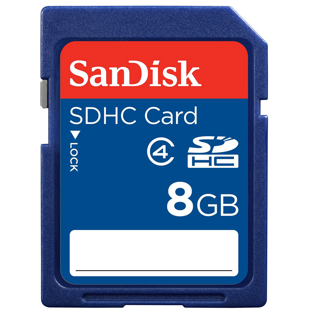 Thẻ Nhớ SD SanDisk 8GB Class 4