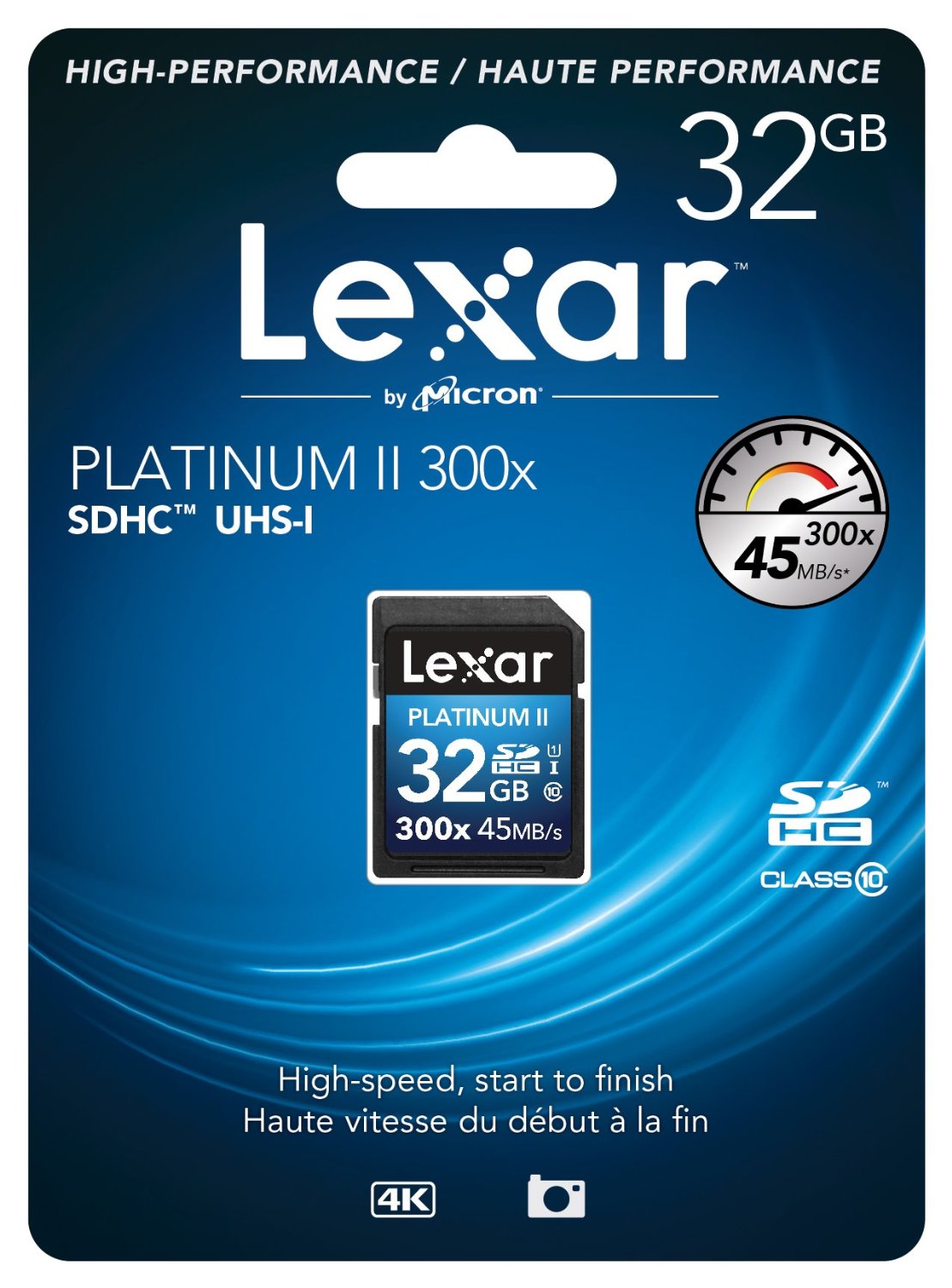 Thẻ Nhớ Lexar SDHC UHS-I 32GB 300X (45MB/s)