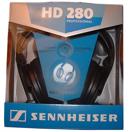 Tai Nghe Chụp Tai Sennheiser HD 280 PRO - Hàng Chính Hãng