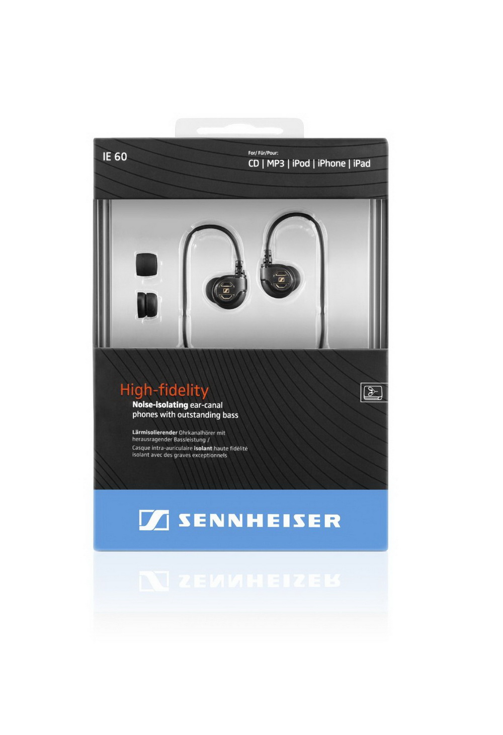 Tai Nghe Nhét Tai Sennheiser IE60 - Hàng Chính Hãng