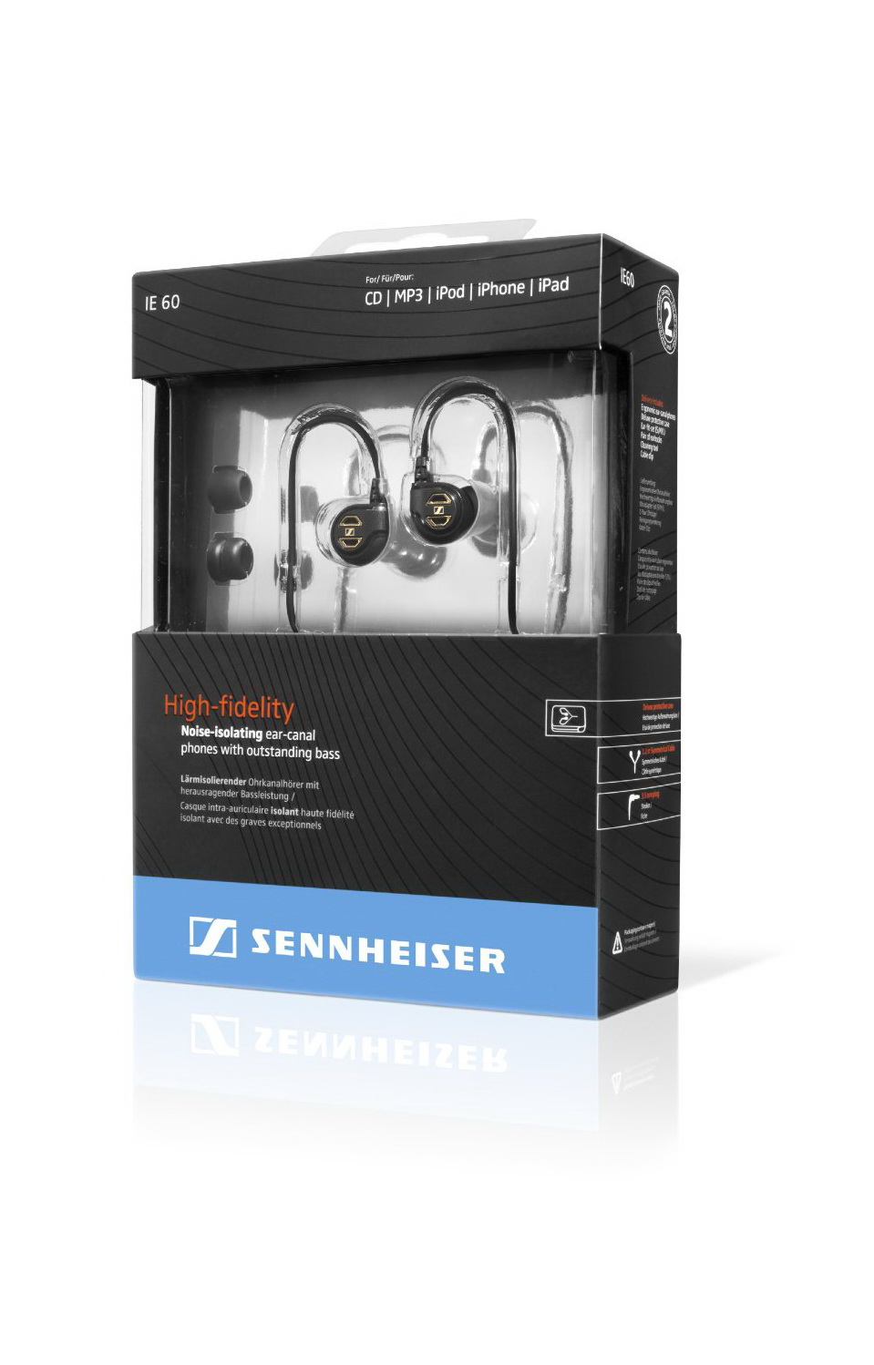 Tai Nghe Nhét Tai Sennheiser IE60 - Hàng Chính Hãng