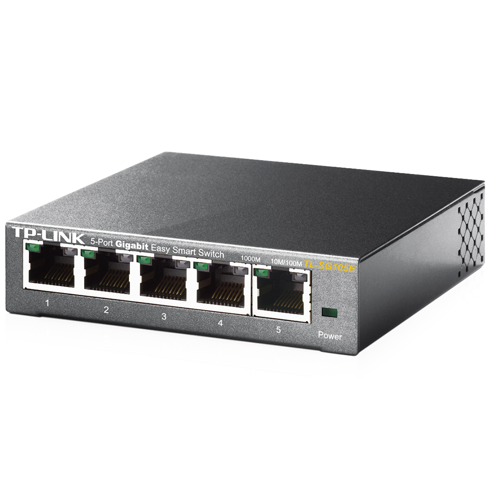 TP-Link TL-SG105E - Gigabit Easy Smart Switch 5 Port - Hàng Chính Hãng