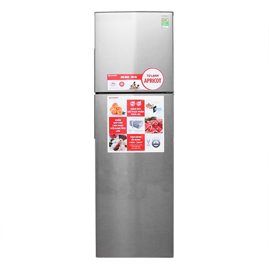 Tủ lạnh Sharp Inverter 224 lít SJ-X251E-SL