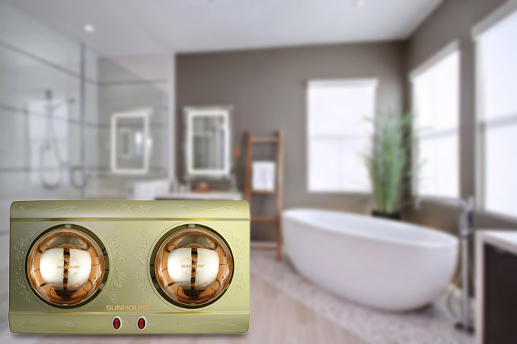 Đèn Sưởi Phòng Tắm Sunhouse SHD3812 - Hàng chính hãng