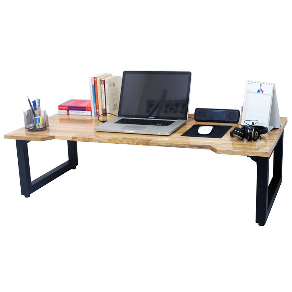 Bàn Làm Việc SimpleDesk Ngồi Bệt Màu Gỗ - SPD68001