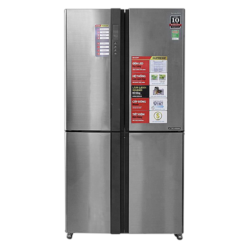 Tủ Lạnh Inverter Sharp SJ-FX680V-ST -Hàng Chính Hãng