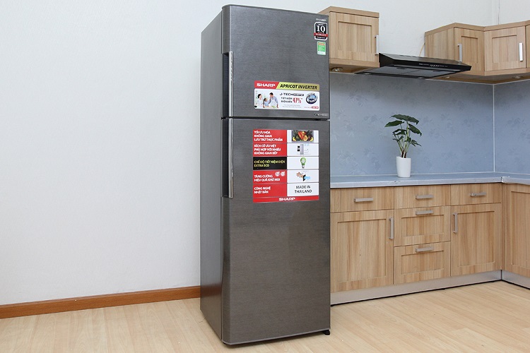 Tủ lạnh Sharp Inverter 315 lít SJ-X346E-DS