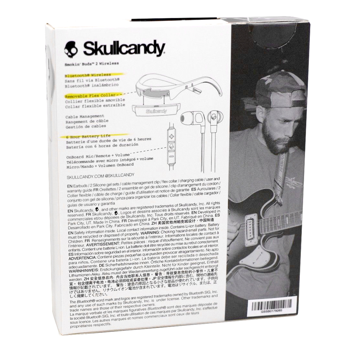 Tai Nghe SkullCandy Smokin Buds Không Dây - Hàng Chính Hãng