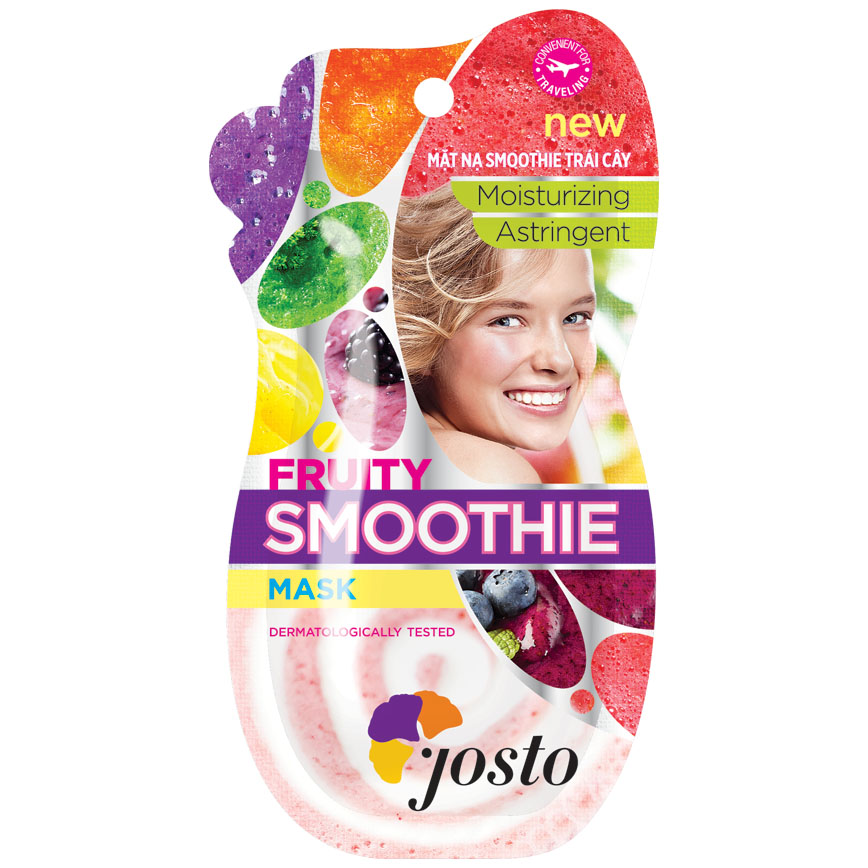 Mặt Nạ Smoothie Trái Cây Josto Fruit Smoothie Mask (12ml)