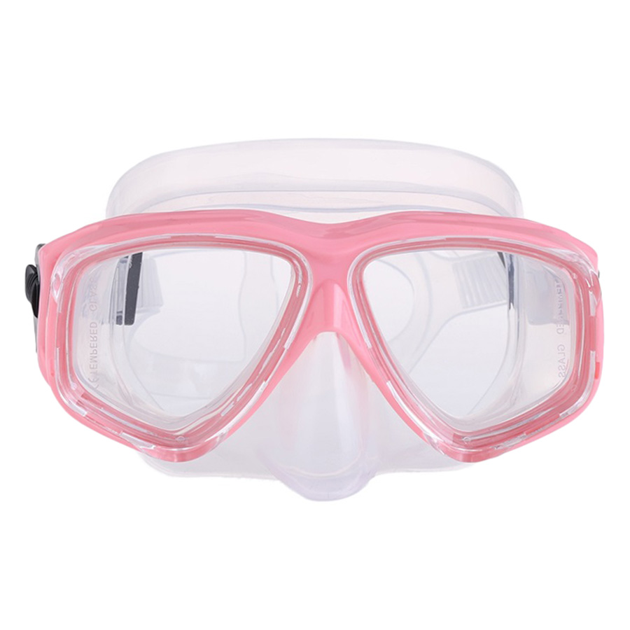 Bộ Kính Lặn Ống Thở Gopro Snorkel-Set-Pink - Hồng