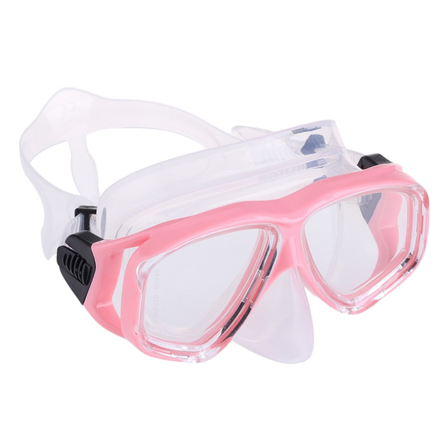 Bộ Kính Lặn Ống Thở Gopro Snorkel-Set-Pink - Hồng