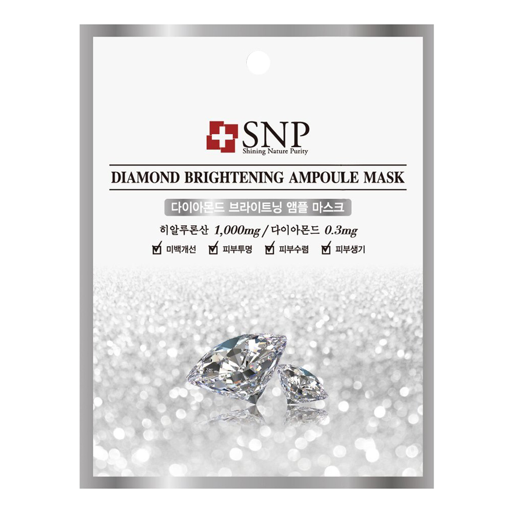 Mặt Nạ Dưỡng Chứa Tinh Chất Kim Cương SNP Diamond Brightening Ampoule Mask - SNP007 (25ml)