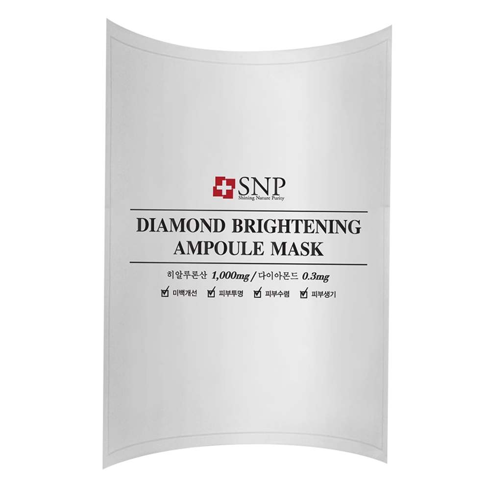 Mặt Nạ Dưỡng Chứa Tinh Chất Kim Cương SNP Diamond Brightening Ampoule Mask - SNP007 (25ml)