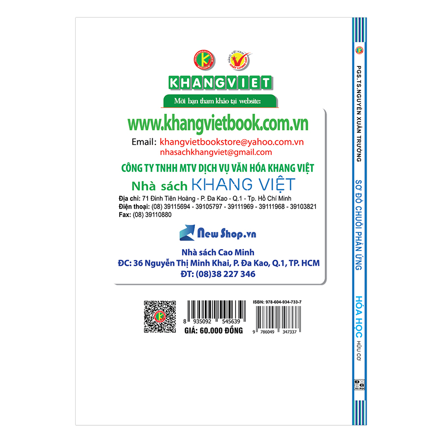 Sơ Đồ Chuỗi Phản Ứng Hóa Học Hữu Cơ