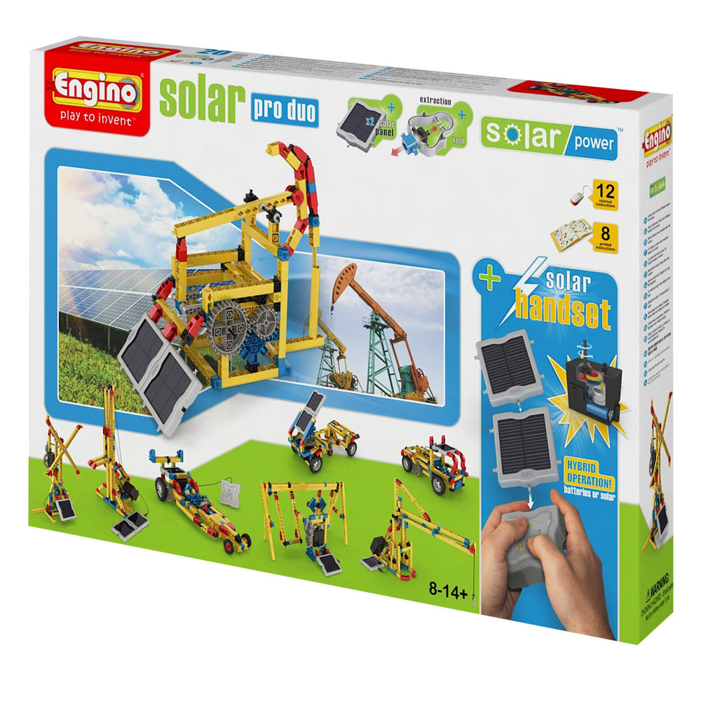 Mô Hình Engino STEM - Bộ Đôi Năng Lượng Mặt Trời S30