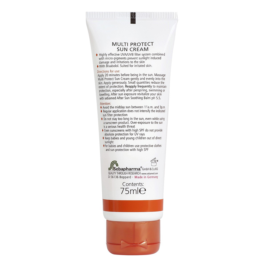Kem Chống Nắng Sebamed Ph5.5 Cho Da Mặt SPF50 - SSP01B - 10ml