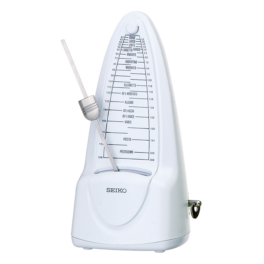 Máy Đập Nhịp Cơ Seiko Metronome SPM320WH - Trắng