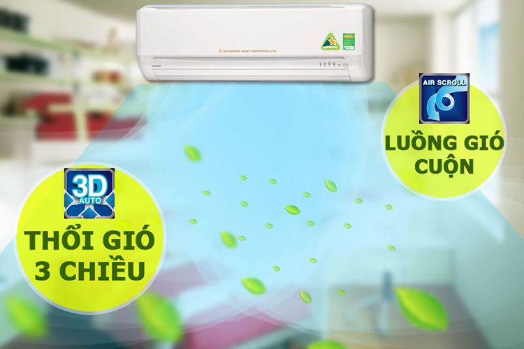 Máy Lạnh Mitsubishi Heavy Inverter SRK13YL-S5 (1.5 HP) - Hàng Chính Hãng