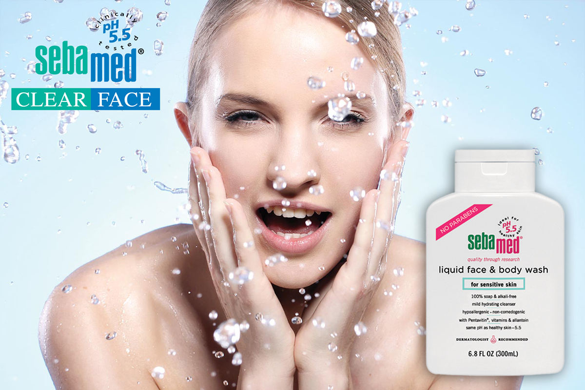 Sữa Rửa Mặt Và Tắm Toàn Thân Cho Da Nhạy Cảm Sebamed Liquid Face & Body Wash SSS01B (300ml) 