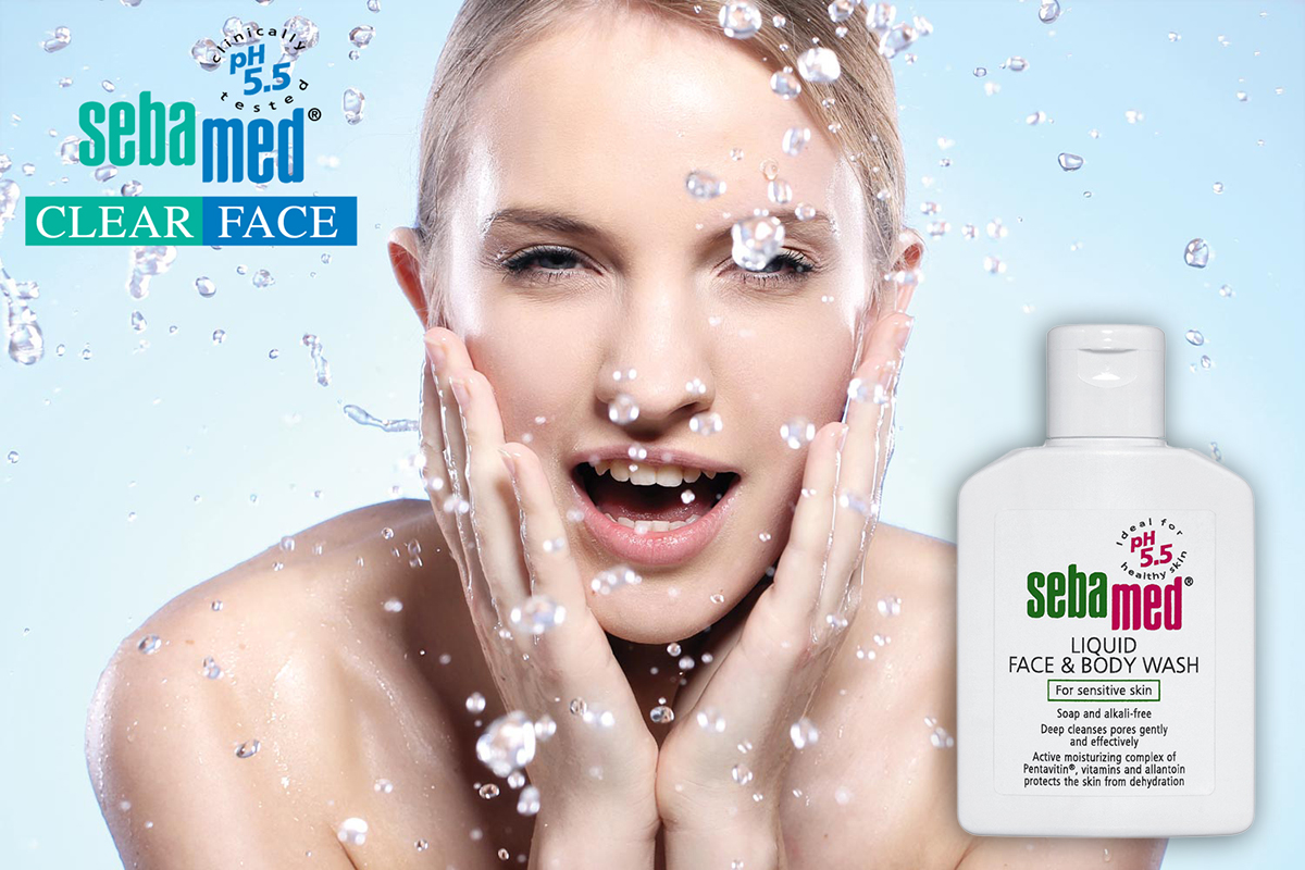 Sữa Rửa Mặt Và Tắm Toàn Thân Cho Da Nhạy Cảm Sebamed Liquid Face & Body Wash SSS01D