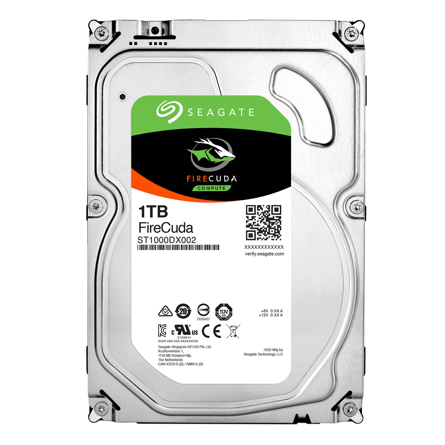 Ổ Cứng HDD Seagate FireCuda 1TB/8GB/3.5 - ST1000DX002 - Hàng chính hãng