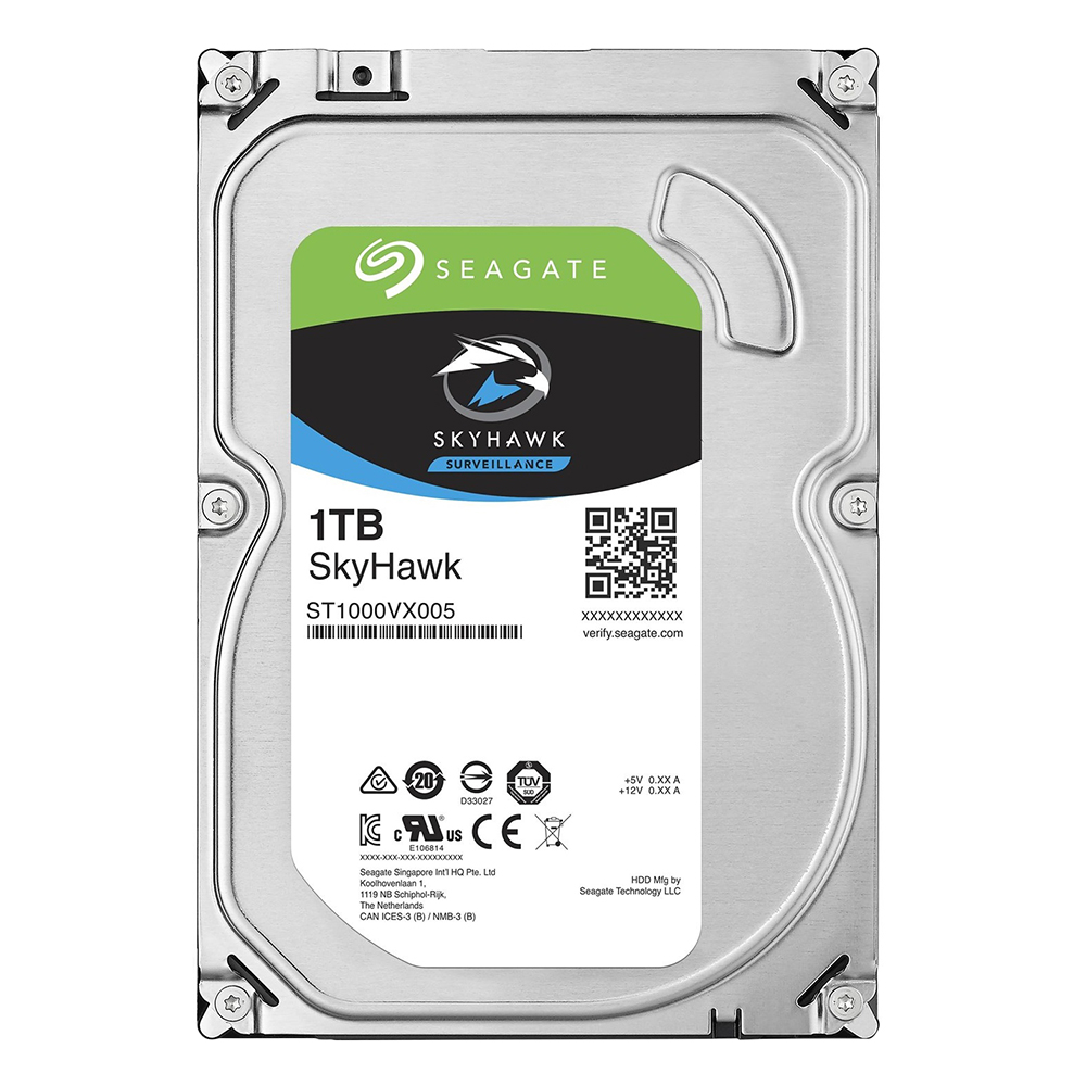 Ổ Cứng HDD Video Seagate SkyHawk 1TB ( ST1000VX005 ) - Hàng chính hãng