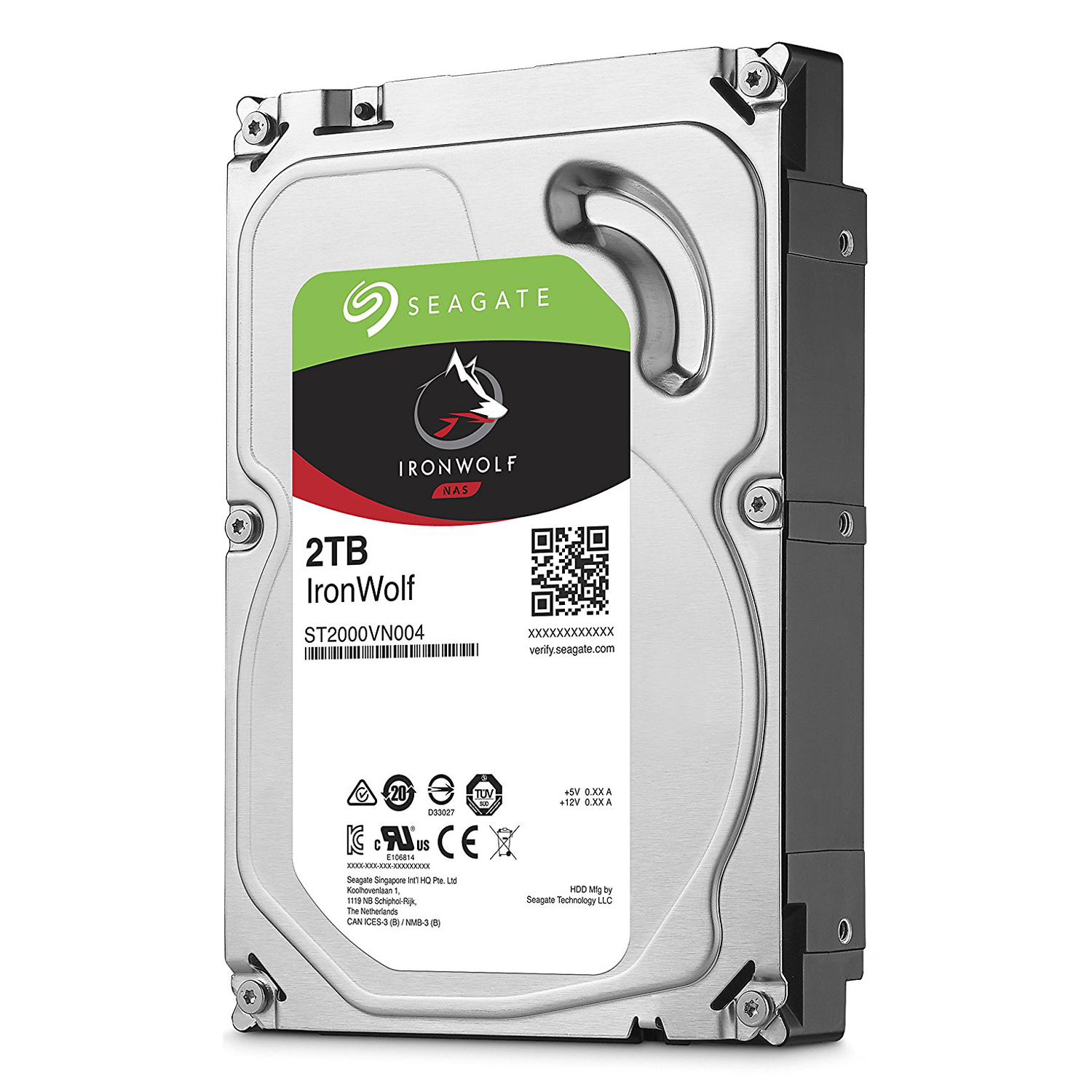 Ổ Cứng HDD Seagate IronWolf 2TB/64MB/3.5 - ST2000VN004 - Hàng chính hãng