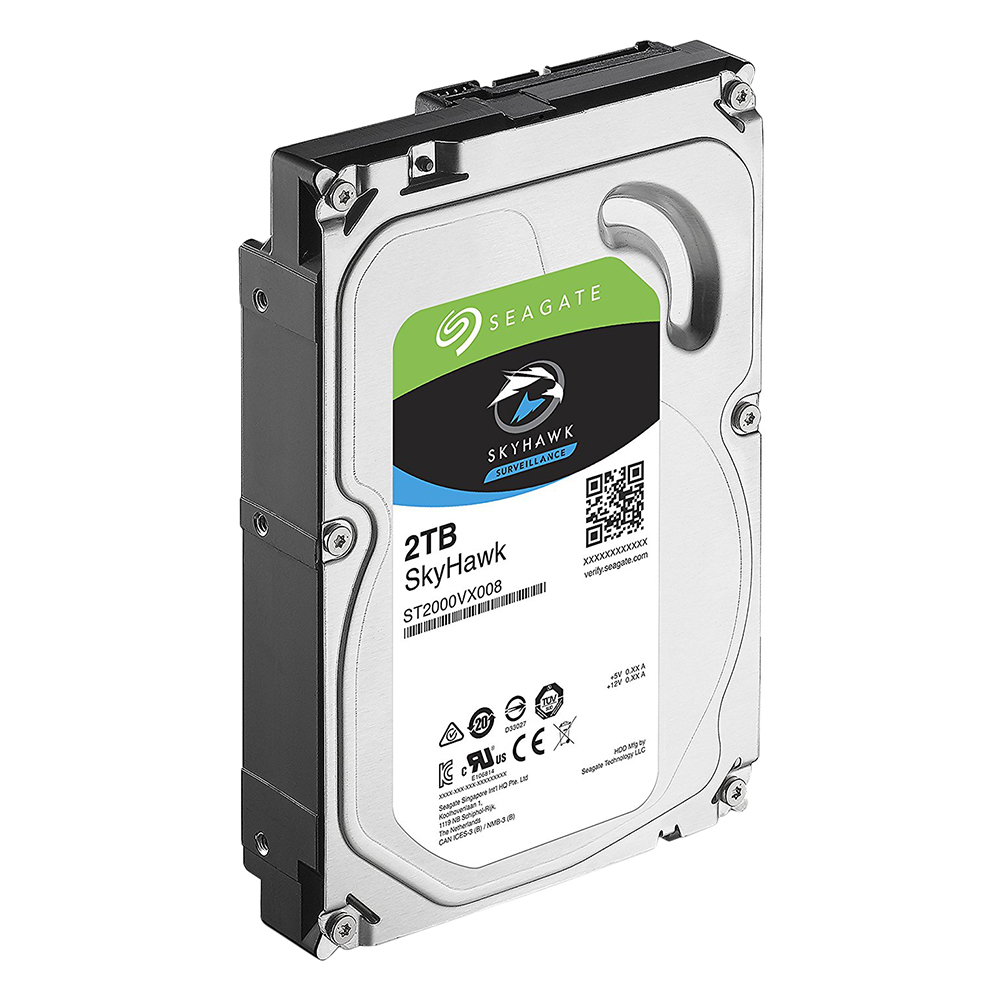 Ổ Cứng HDD Video Seagate SkyHawk 2TB/64MB/3.5 - ST2000VX008 - Hàng chính hãng