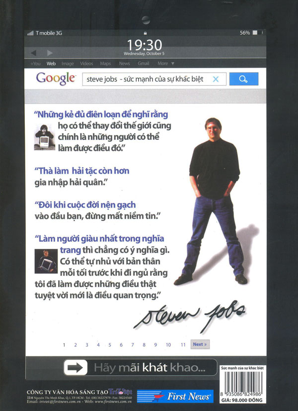 Steve Jobs - Sức Mạnh Của Sự Khác Biệt