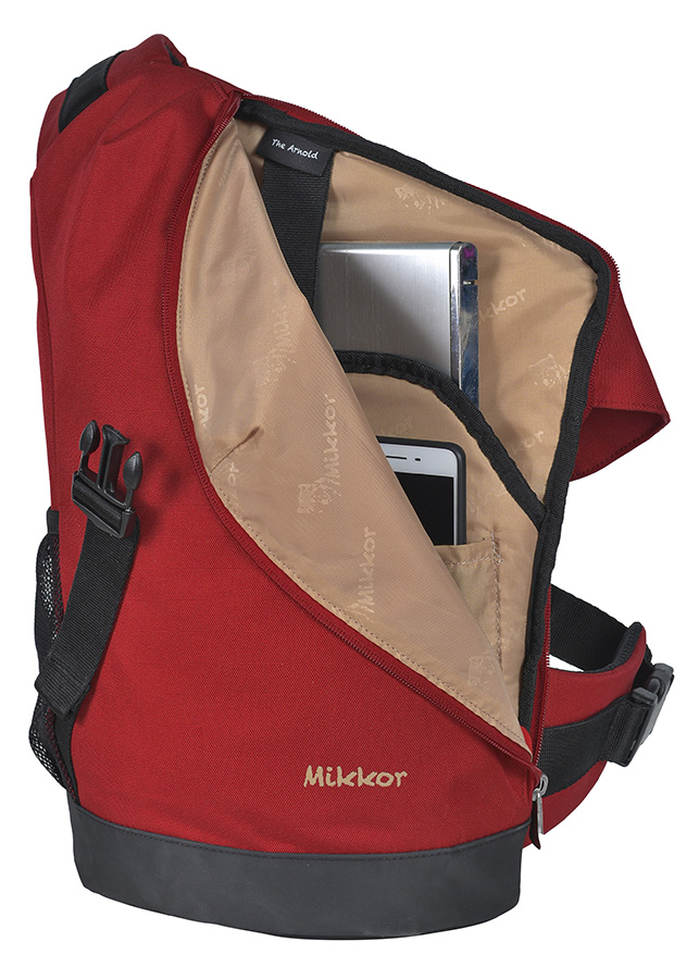 Balo Laptop Mikkor The Arnold Backpack TA005 - Red