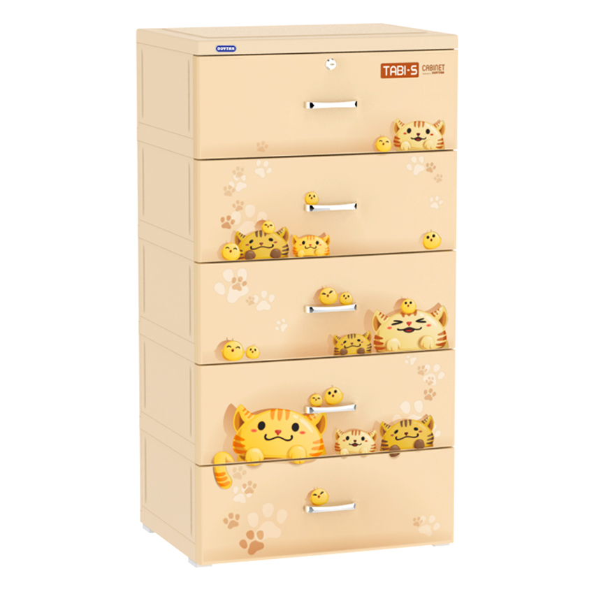 Tủ nhựa Tabi-S 5 ngăn Duy Tân