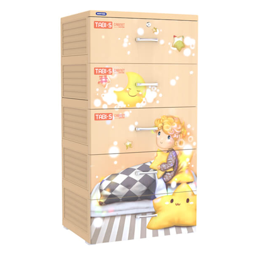 Tủ nhựa Tabi-S 5 ngăn Duy Tân