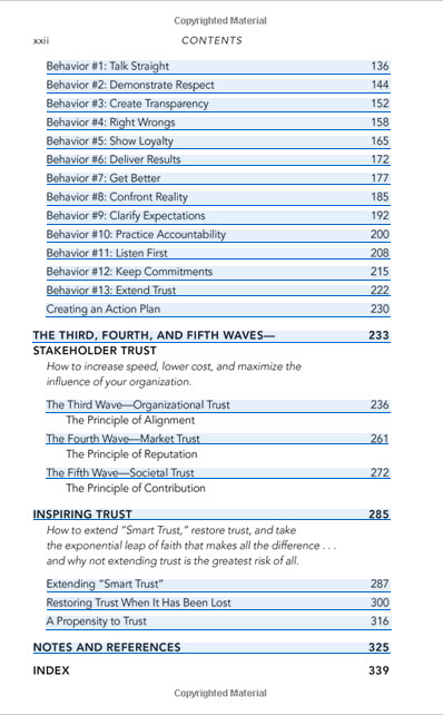 The SPEED of Trust: The One Thing That Changes Everything