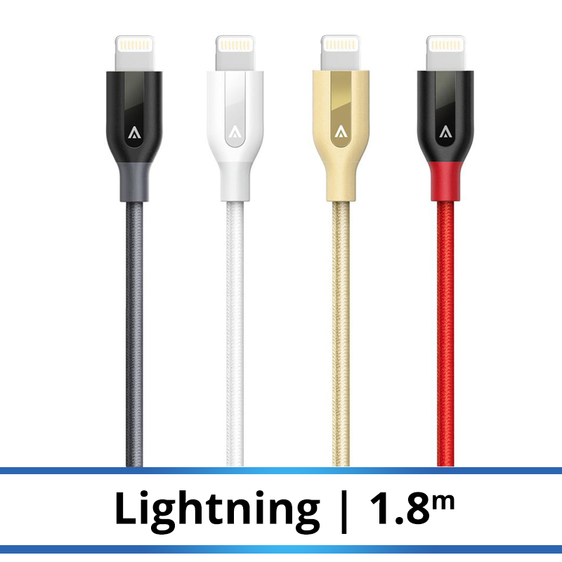 Dây Cáp Sạc Lightning Dành Cho iPhone Anker PowerLine+ 1.8m (Kèm Bao Da) - A8122 - Hàng Chính Hãng