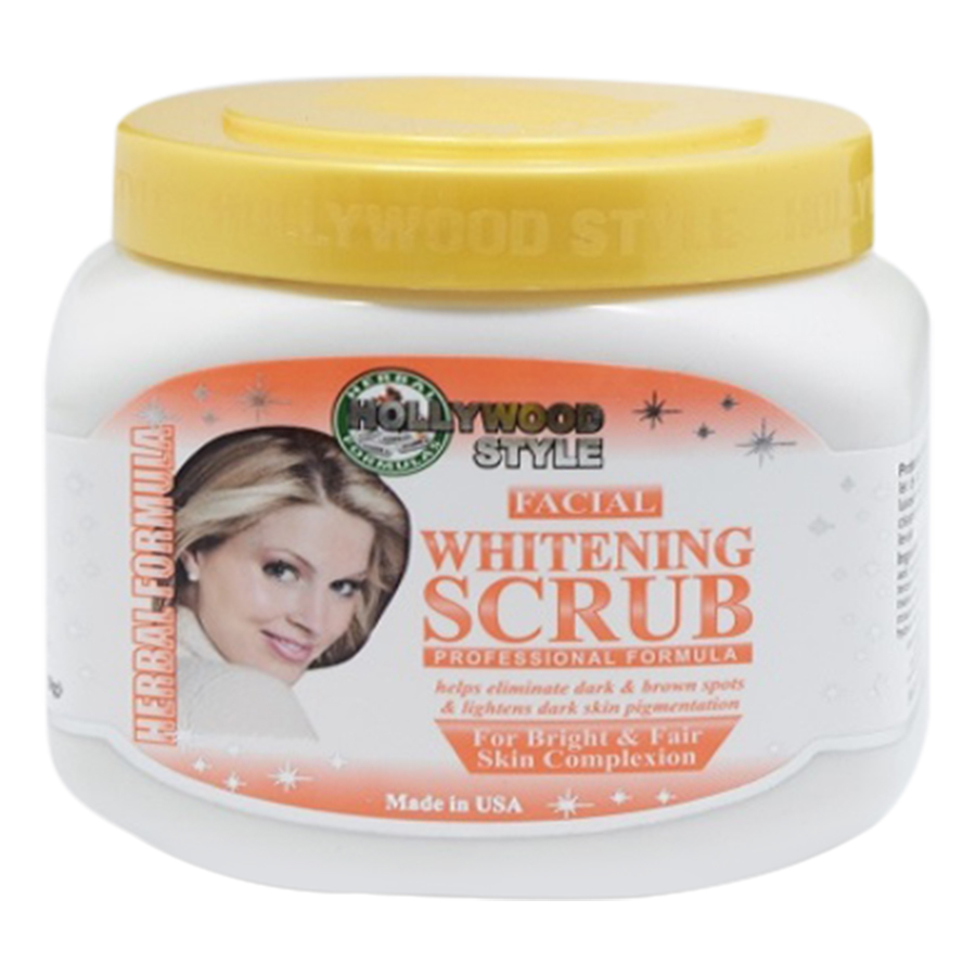 Tẩy Da Chết Dạng Cát Làm Trắng Da Hollywood Style Whitening Scrub (320ml)