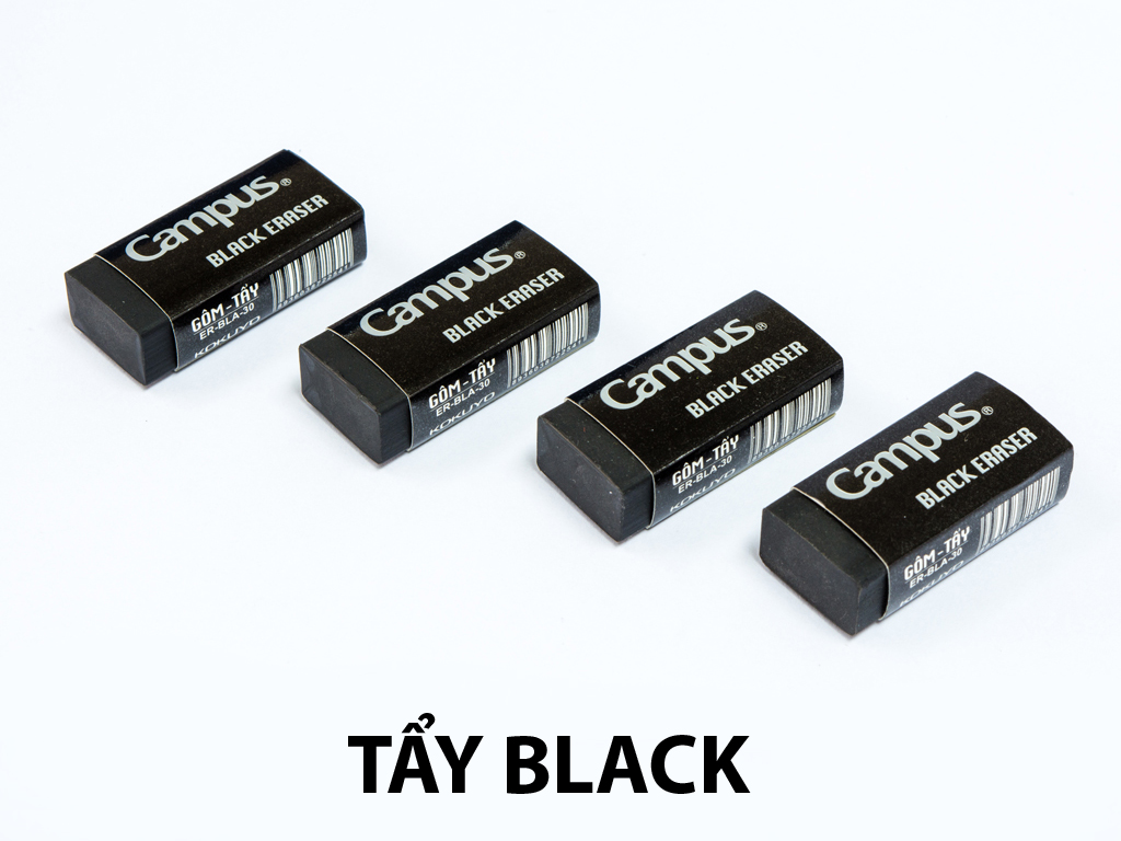 Tẩy Campus Black