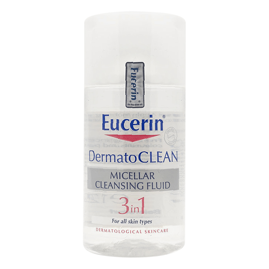 Nước Tẩy Trang Eucerin Dermato Clean Micellar Cleansing Fluid 3 In 1 (125ml)