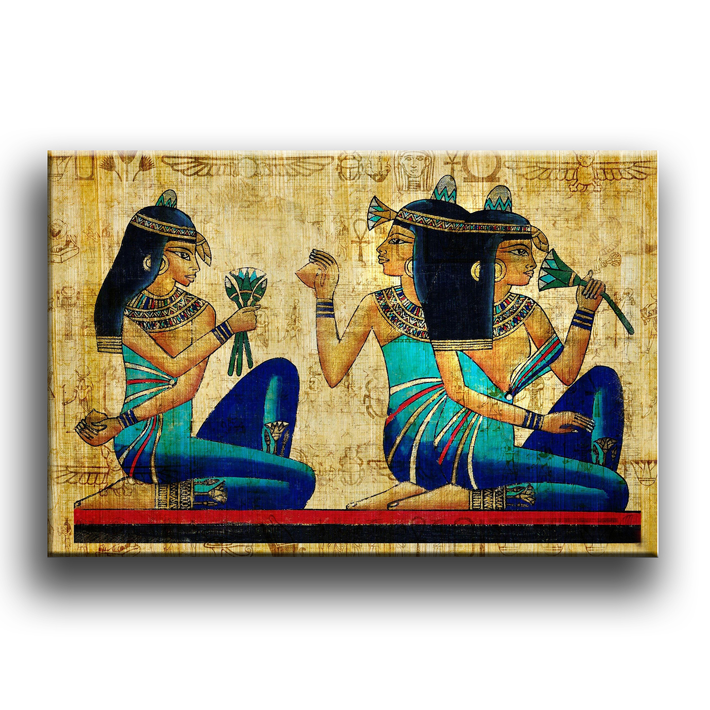 Tranh Canvas Vicdecor nữ thần Ammit TCV0011