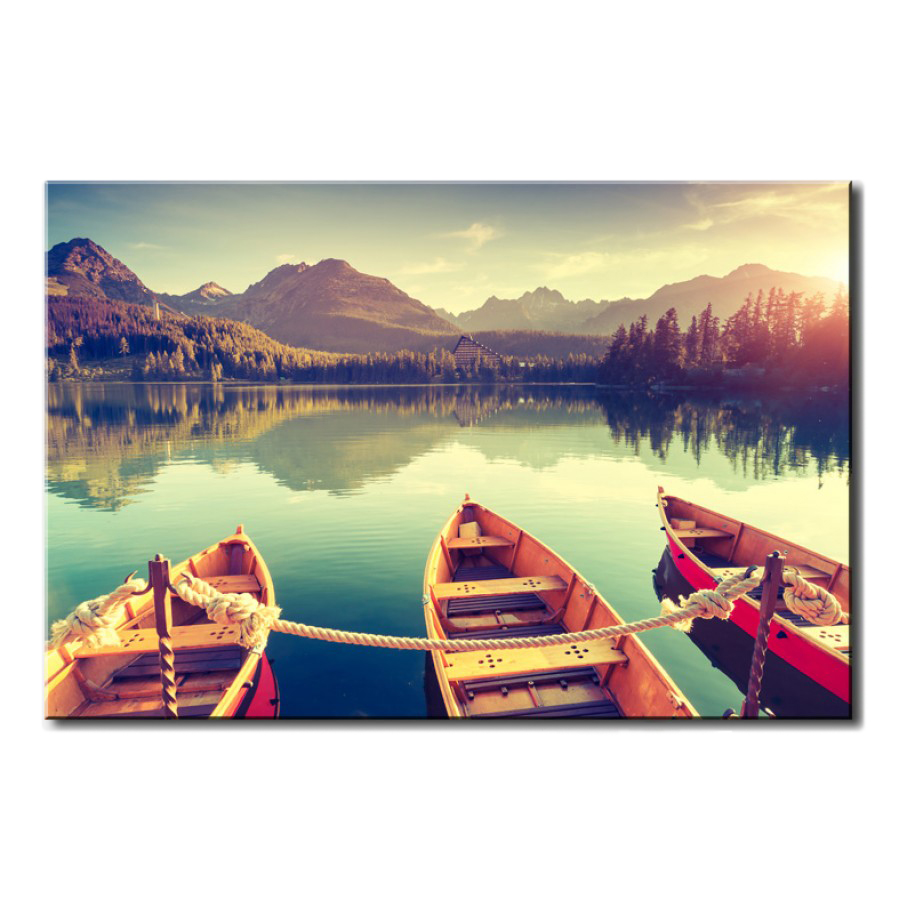 Tranh Canvas Cánh Thuyền Trên Sóng Vicdecor - TCV0107 - 40x60cm